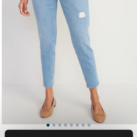 Old Navy Petite Curvy O.G. Straight Jeans Size 16 - Picture 7 of 7